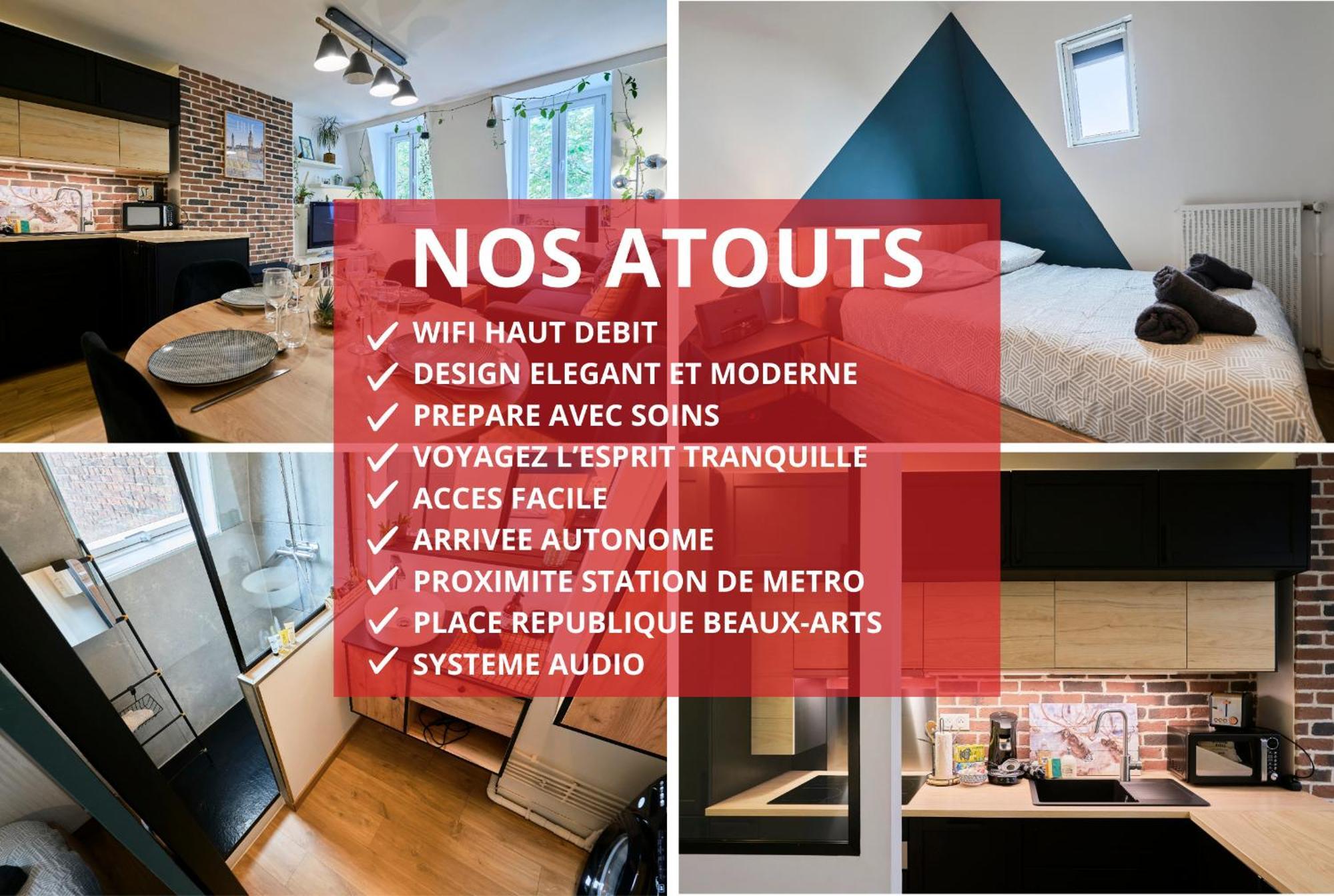 Beaux Arts - Les Demeures D'Adrien Apartment ลีลล์ ภายนอก รูปภาพ
